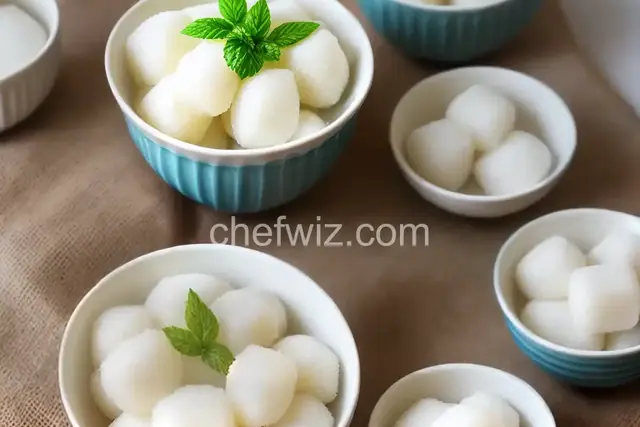 10 Minute Tapioca Flour Warabi Mochi!