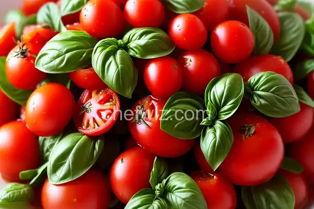 10-Minute Tomato Basil Salad
