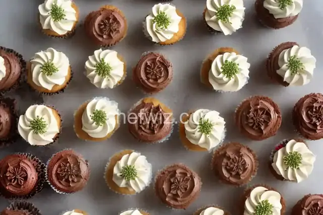 100 pieces cupcakes