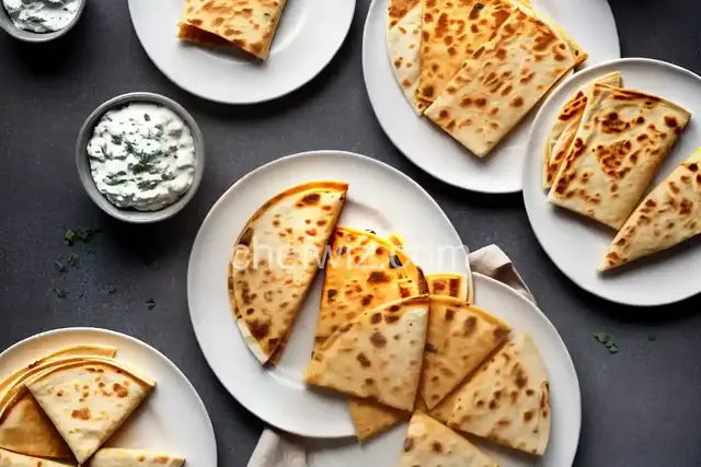2-Minute Cheese Quesadillas
