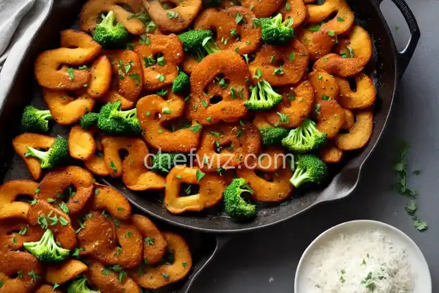 20-Minute Crispy Pierogies with Broccoli and Sausage