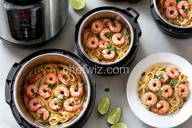 20-Minute Instant Pot Shrimp Scampi Pasta