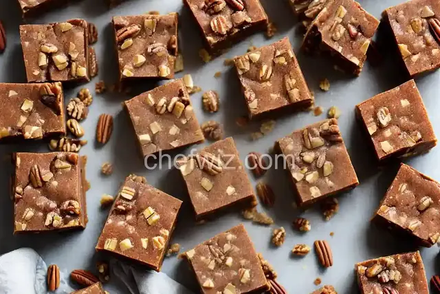 3-Ingredient Maple-Pecan Fudge