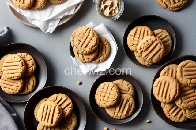 3 Ingredient Peanut Butter Cookies