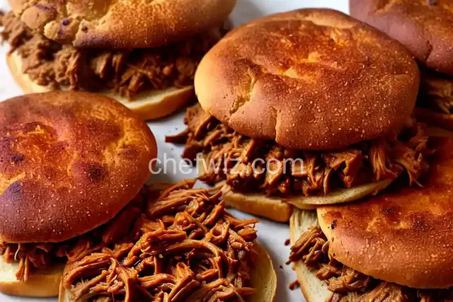 3 Ingredient Pulled Pork Barbeque