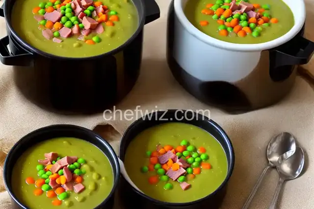 30-Minute Pressure Cooker Split Pea and Ham Soup Recipe