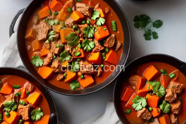30-Minute Spicy Pork and Sweet Potato Stew