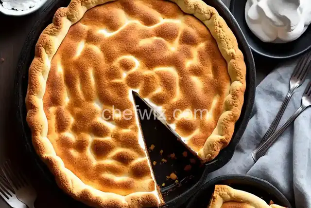 4-Ingredient S'mores Pie