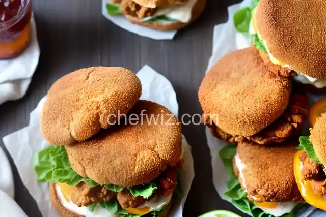 5-Ingredient Fried Chicken Sandwiches