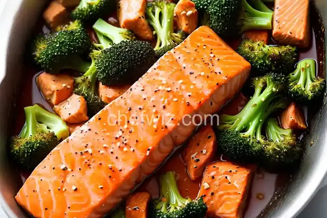 5-Ingredient Salmon and Broccoli Stir-Fry