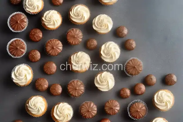 50 pieces cupcakes