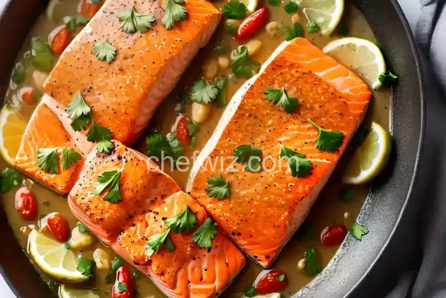 7-Minute Salmon Piccata