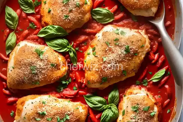 A 20-Minute Chicken Parmesan