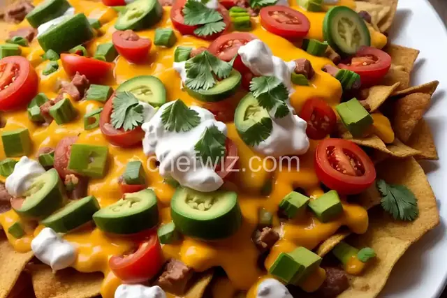 Aaron's Famous Vegetarian Nachos