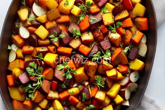 Absolutely Delicious Baked Root Vegetables