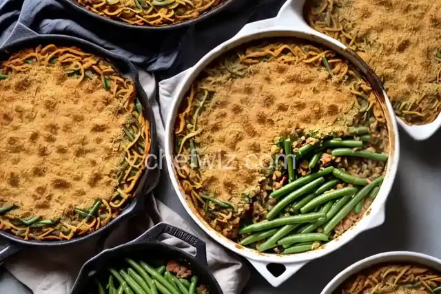 Absolutely Delicious Green Bean Casserole from Scratch