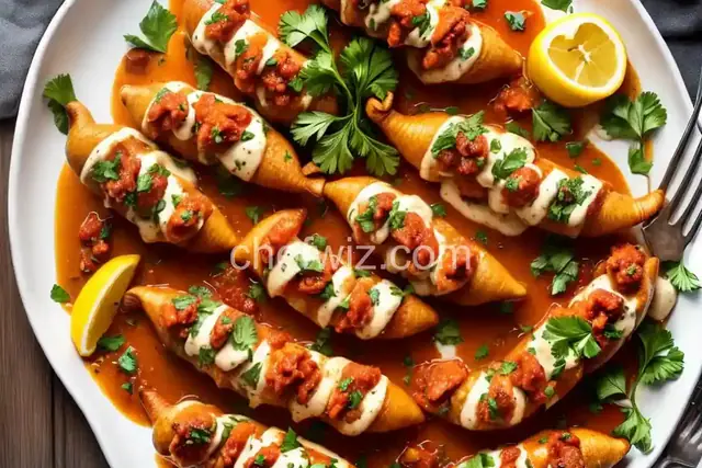 Absolutely Delicious Stuffed Calamari