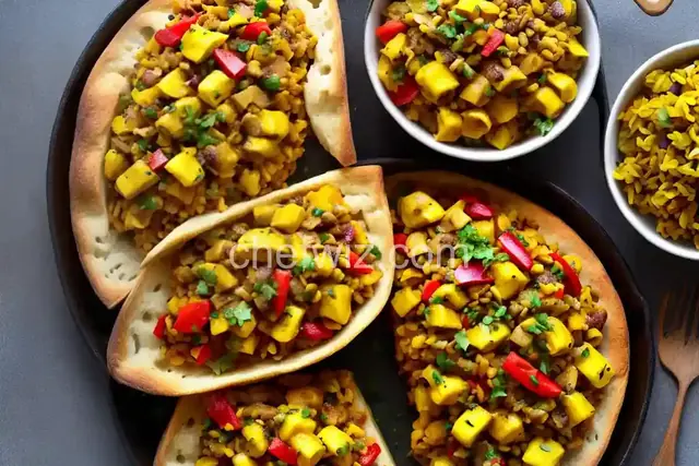 Ackee &saltfish with breadfruit and plantain