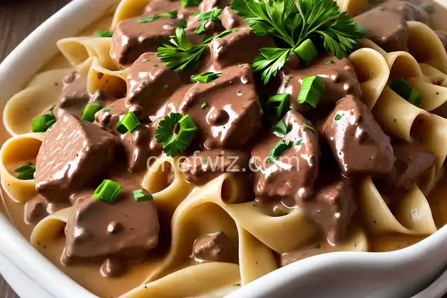 Adamâ€™s Beef Stroganoff