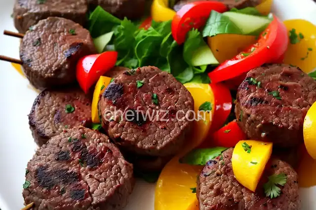 Adana Kebabs (Ground Lamb Kebabs) Recipe