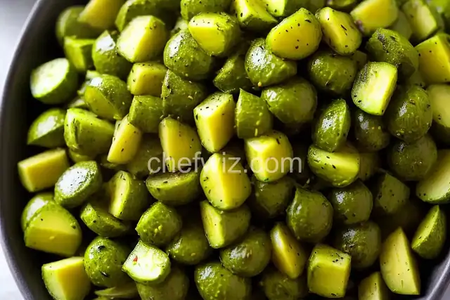 Addictive Spicy Dill Avocado Pickles