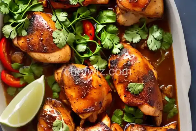 Adobo Chicken with Ginger