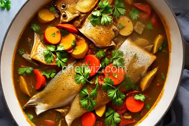 African Pompano Fish Stew