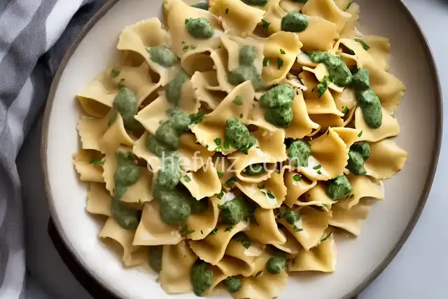 Agnolotti With Artichoke Sauce