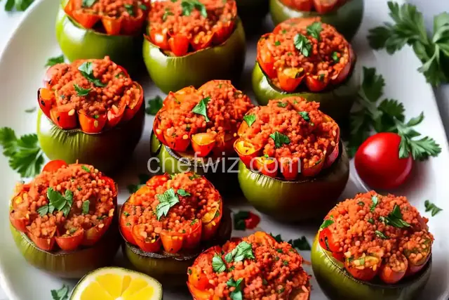 Air-Fried Italian Stuffed Tomatoes