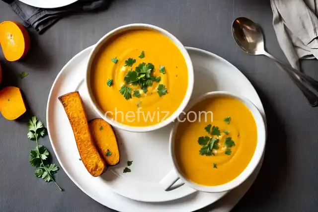 Air Fryer Butternut Squash Soup