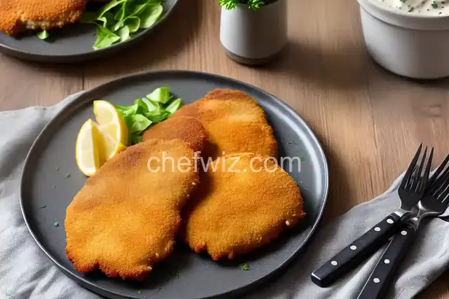 Air Fryer Chicken Thigh Schnitzel