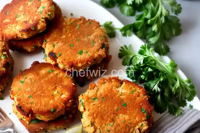 Air Fryer Crab Cakes with Chipotle Sauce