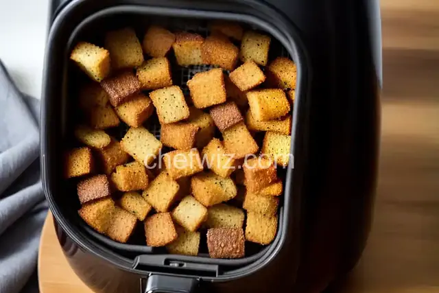 Air Fryer Croutons
