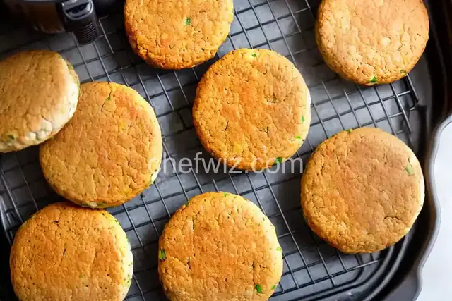 Air Fryer Hamburger Patties for Two