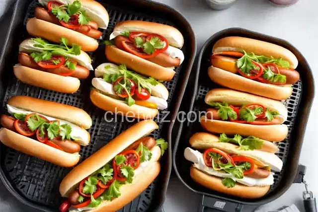 Air Fryer Hot Dogs