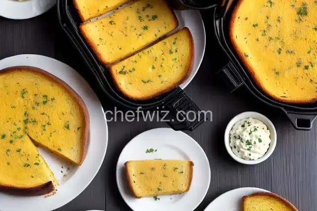 Air Fryer Keto Garlic Cheese 'Bread'
