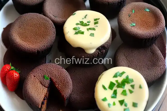 Air Fryer Lava Cakes