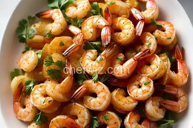 Air Fryer Lemon Pepper Shrimp