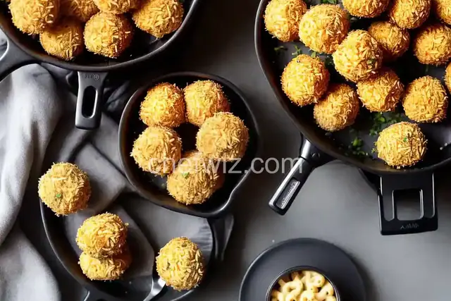 Air Fryer Mac and Cheese Balls