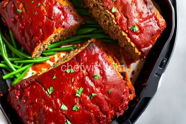 Air Fryer Meatloaf