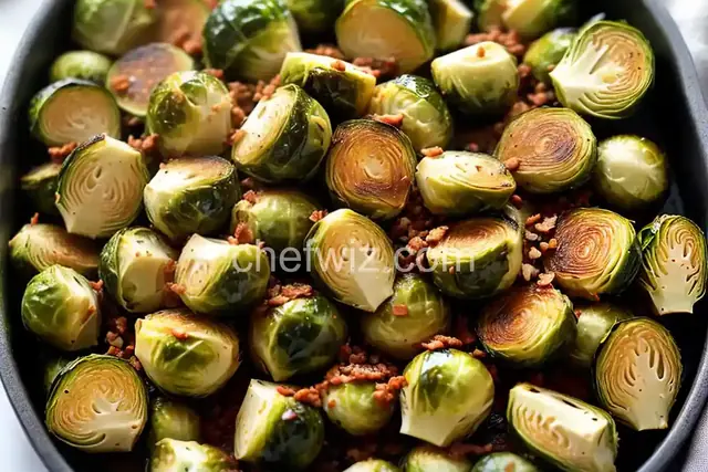 Air Fryer Parmesan Brussels Sprouts