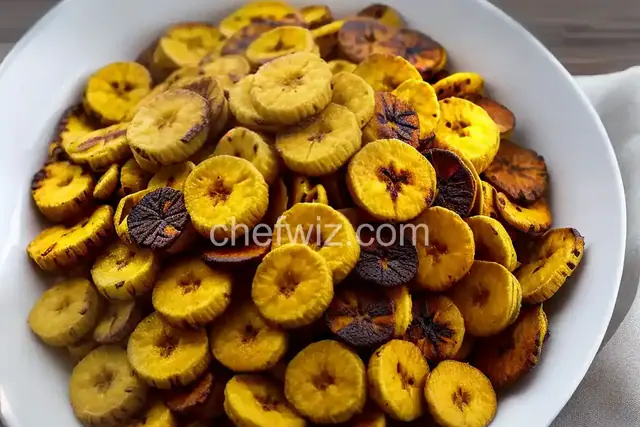 Air Fryer Plantain Chips