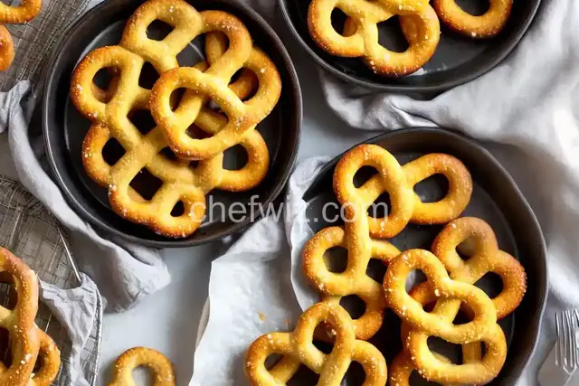 Air Fryer Pretzel Crescent Rolls