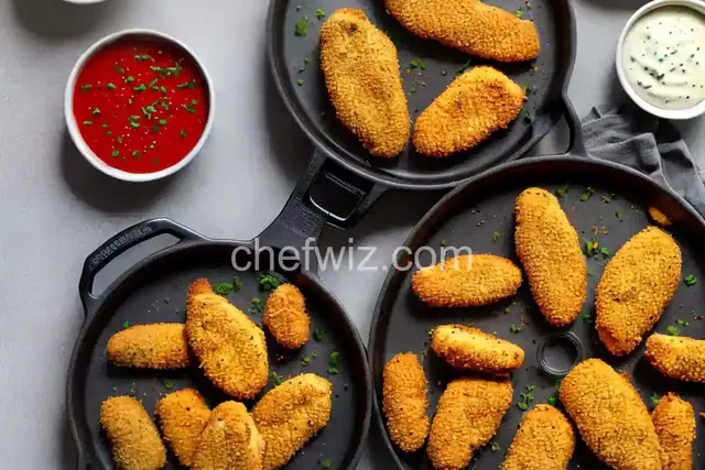 Air Fryer Pretzel-Crusted Chicken Tenders