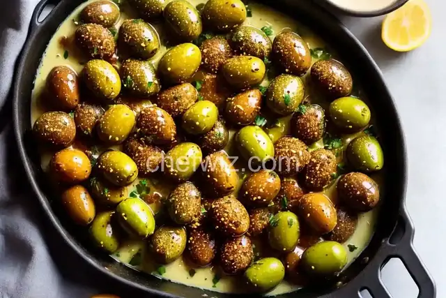 Air Fryer Ranch-Stuffed Olives