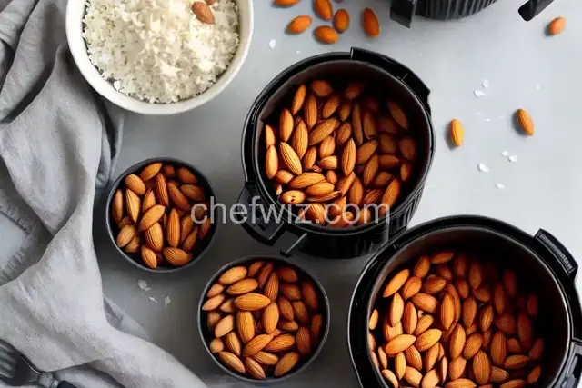Air Fryer Roasted Almonds