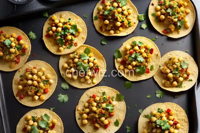 Air Fryer Vegetarian Cauliflower and Chickpea Tacos