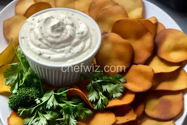 Air Fryer Veggie Chip Medley