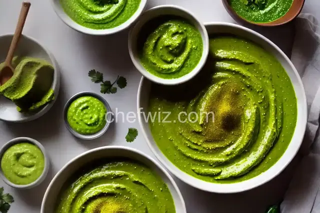 Aji Verde (Spicy Peruvian Green Sauce)