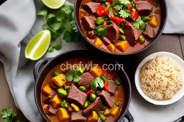 Ajiaco (Beef and Pepper Stew)
